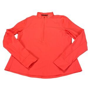 Under Armour Fitted Running Women's Long Sleeve Workout Shirt XL Quarter Zip